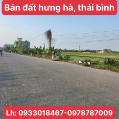 Bán đất thị trấn hưng hà, thái bình 500m2-18,5tr/m2-0933 018 467-0978 787 009  Bán đất thị trấn hưng hà, thái bình 500m2-18,5tr/m2-0933 018 467-0978 787 009